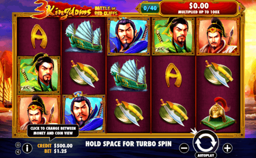 3 Kingdoms - Battle of Red Cliffs UK slot game