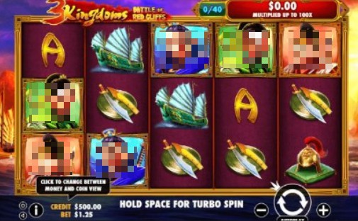 3 kingdoms battle of red cliffs slot