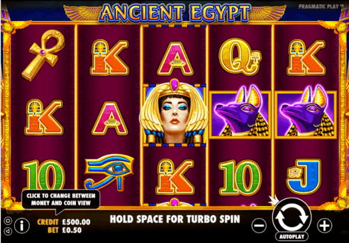 Ancient Egypt UK online slot game
