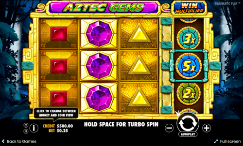 Aztec Gems UK online slot game