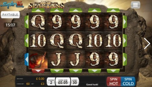 Age of Spartans Spin16 slot
