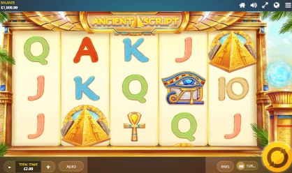 Ancient Script UK online slot game