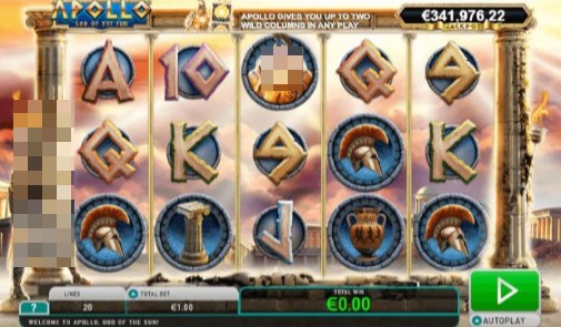 Appollo god of the sun slot