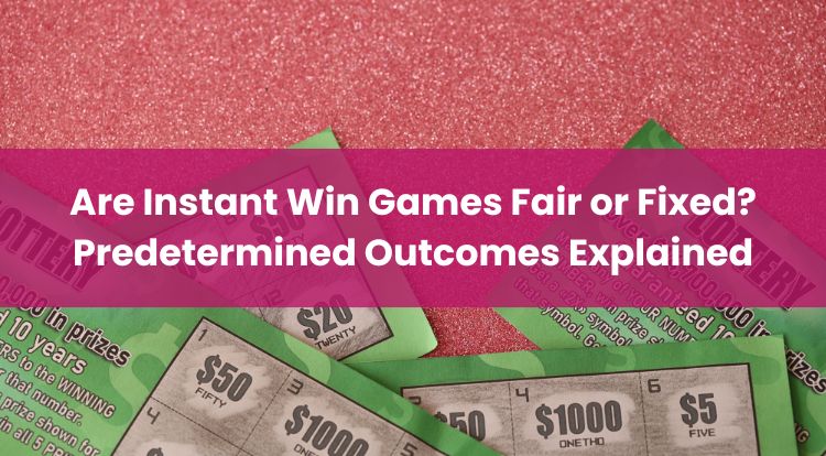 Are Instant Win Games Fair or Fixed? Predetermined Outcomes Explained