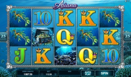 Ariana UK slot game