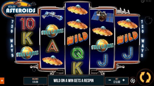 Asteroids Online Slot