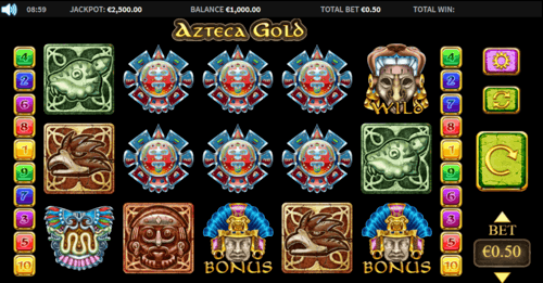 Azteca Gold UK online slot game
