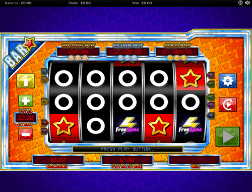 Bar Star UK online slot game