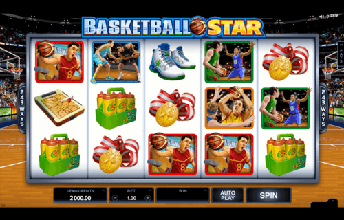 Basketball Star UK online slot game