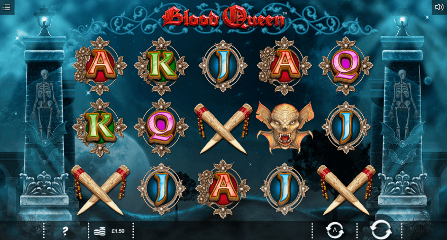 Blood Queen UK online slot game