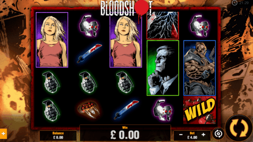 Bloodshot Slot Machine