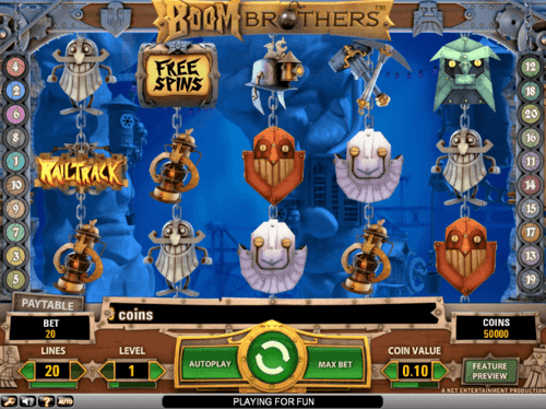 Boom Brothers online slot game