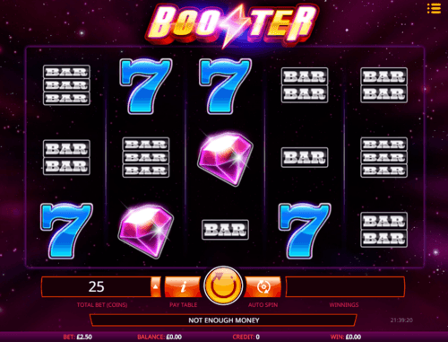 Booster online slot game