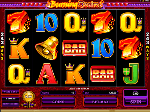 Burning Desire slot