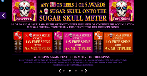 Beautiful Bones online slot game