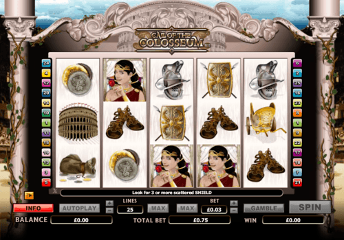Call Of The Colosseum UK online slot game