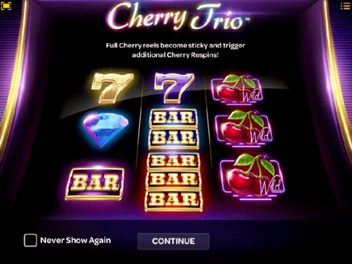 Cherry Trio online slot game