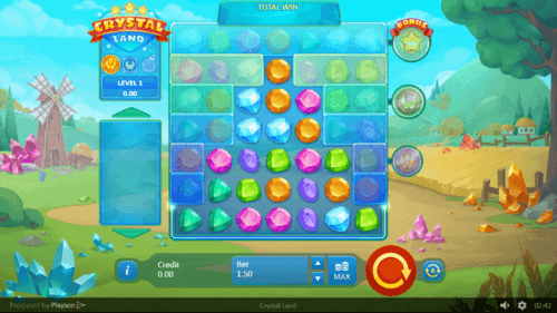 Crystal Land UK online slot game