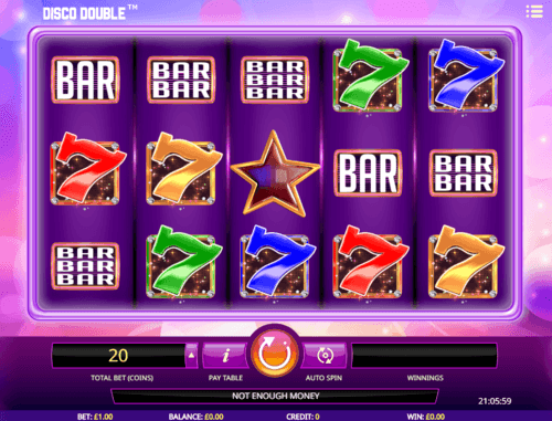 Disco Double uk slot game