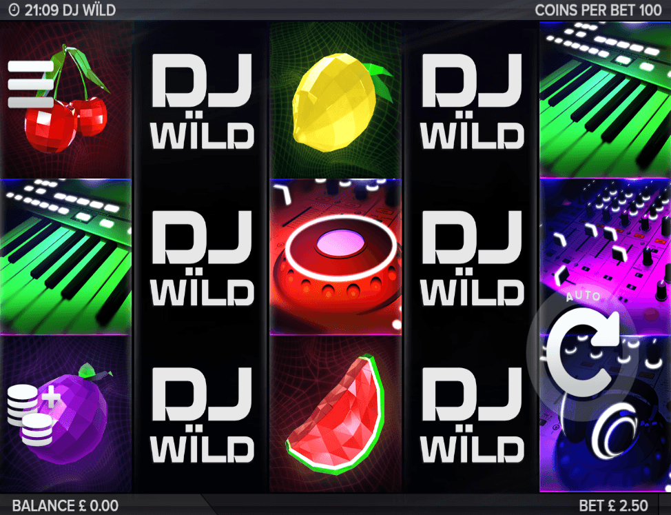 DJ Wild slot game