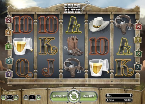 Dead or Alive UK slot game