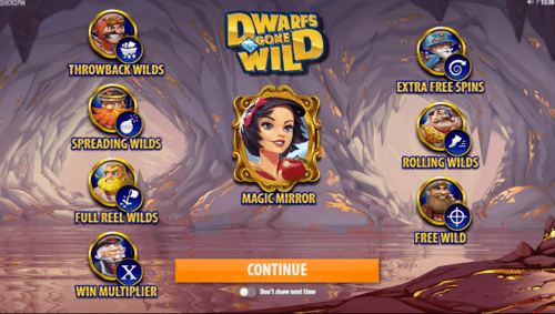 Dwarfs Gone Wild online slot game