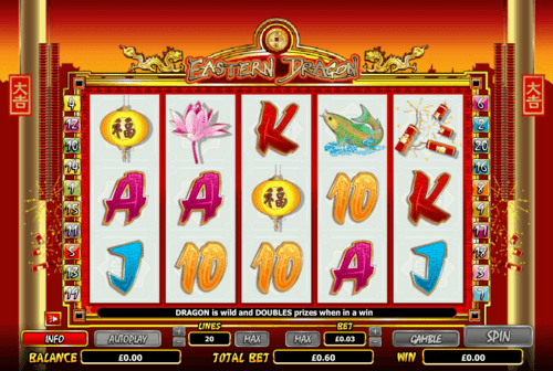 Eastern Dragon UK online slot game