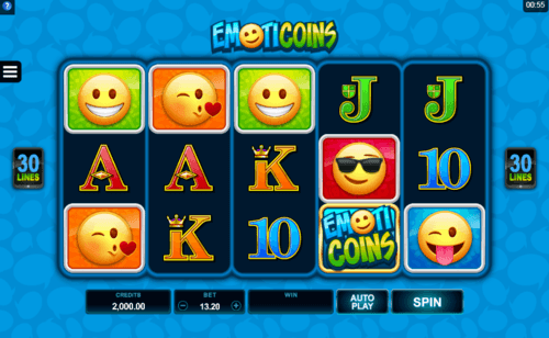 Emoticoins UK online slot game