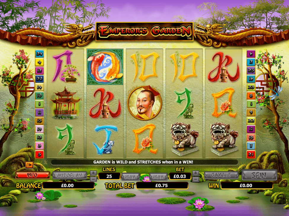 Emperor's Garden UK slot game