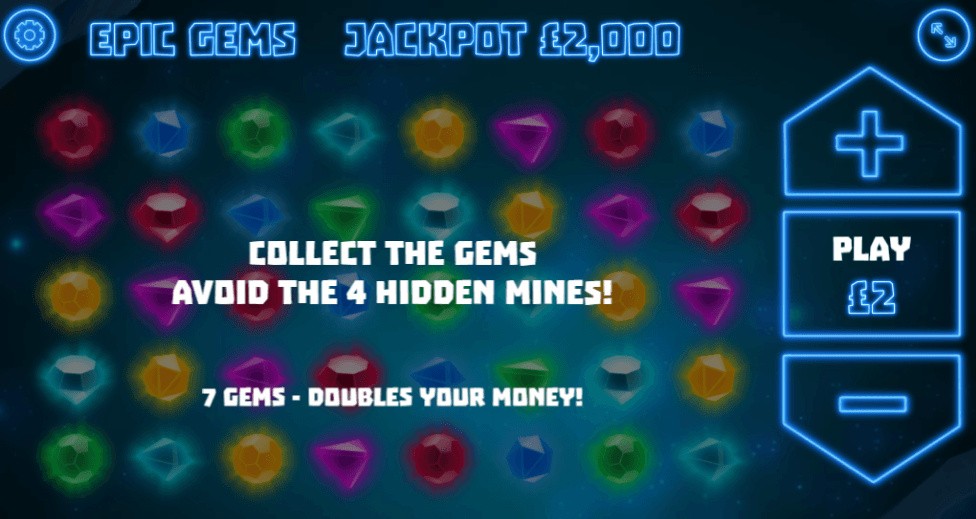 Epic Gems UK online slot game