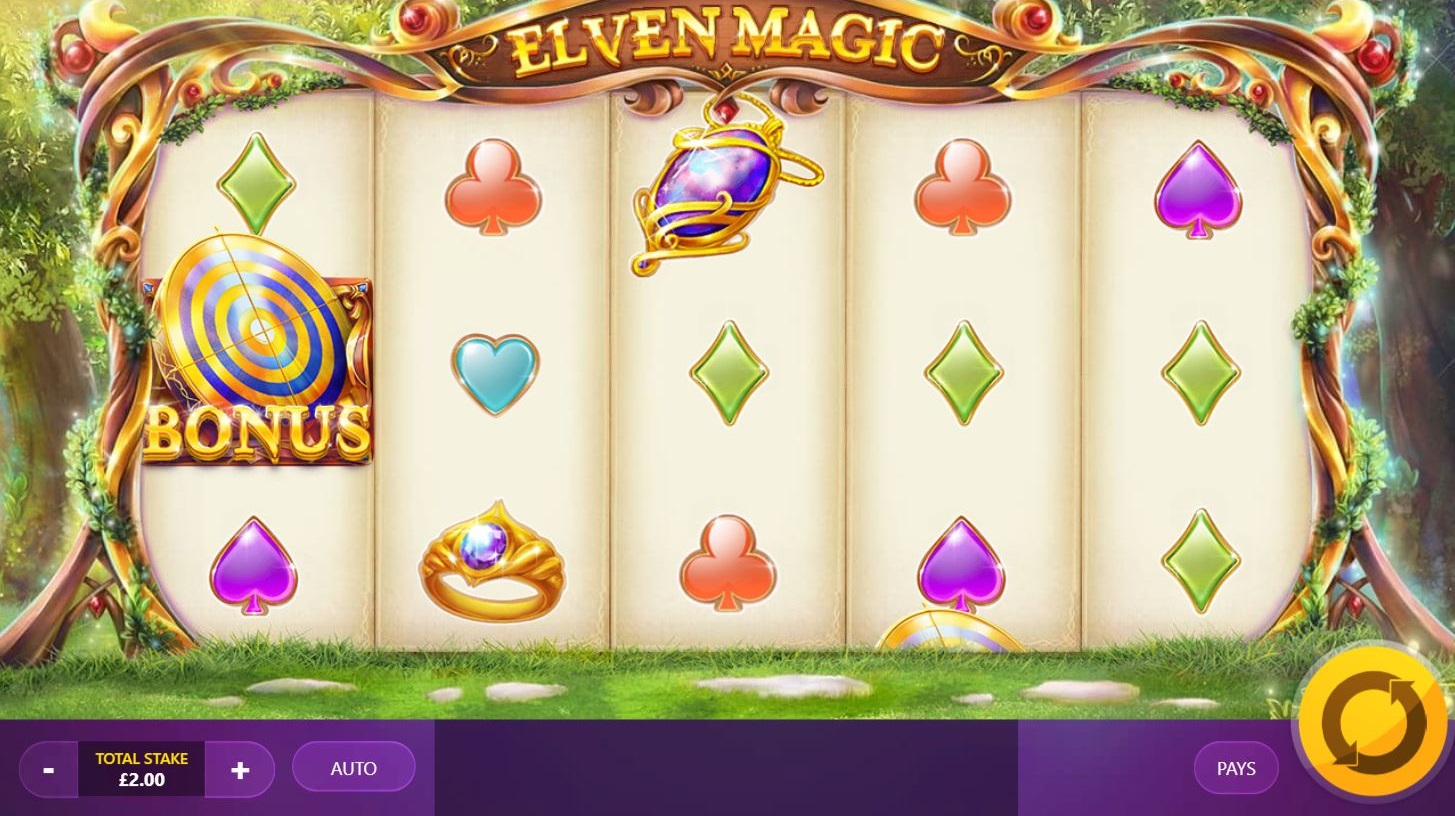 Elven Magic UK online slot game