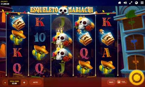 Esqueleto Mariachi UK online slot game