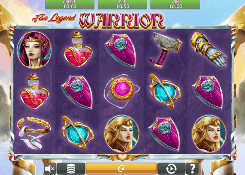 fae legend warrior jackpot uk slot game