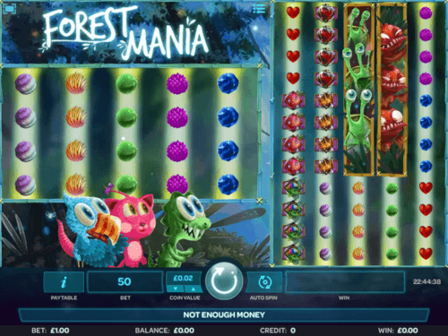 Forest Mania uk slot game