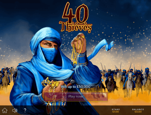 forty thieves uk slot game