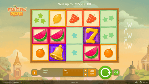 Fruitful Siesta UK online slot game