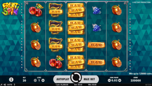 Fruit Spin UK online slot game