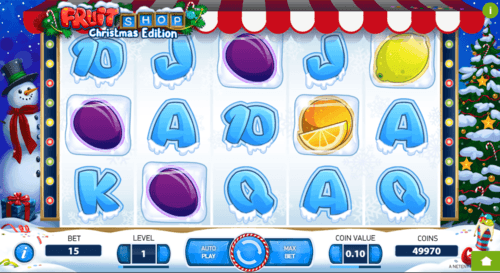 Fruit Shop Christmas Edition UK slot game