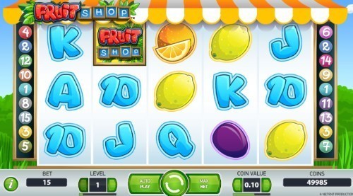 Fruit Shop UK slot game