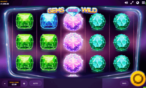 Gems Gone Wild UK online slot game