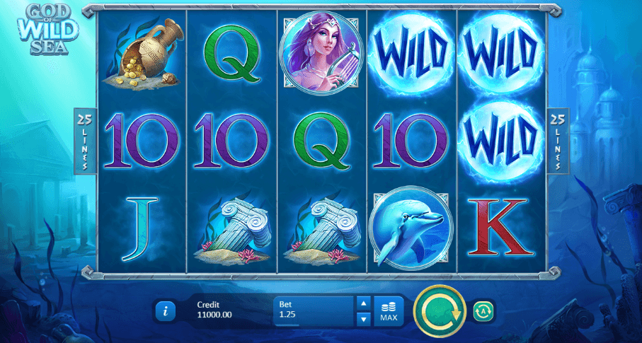 God Of Wild Sea UK online slot game