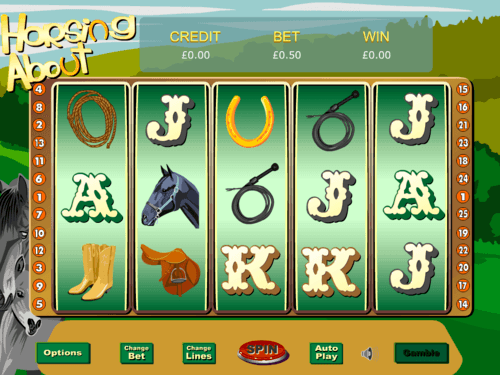 Horsing About UK online slot game