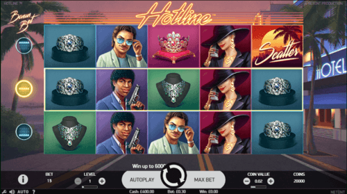 Hotline UK slot game