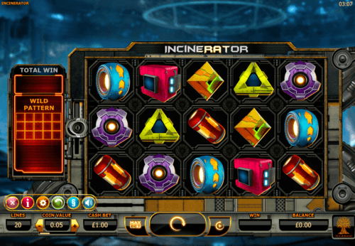 Incinerator UK online slot game