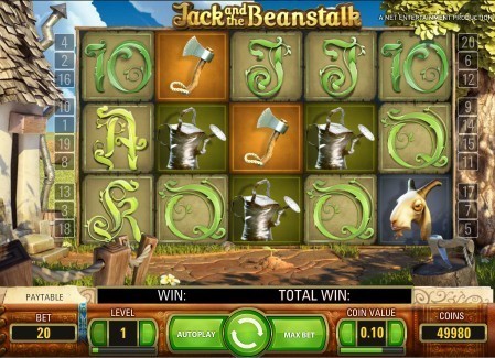 Jack And The Beanstalk UK slot game