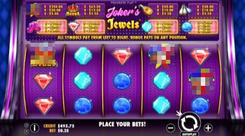 Joker's Jewels slot game