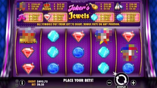Joker's Jewels slot game