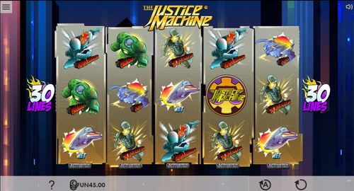 Justice Machine UK slot game