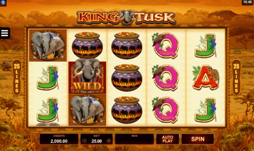 King Tusk UK online slot game