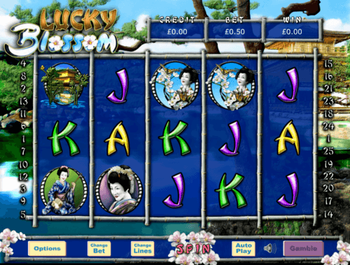 Lucky Blossom UK online slot game